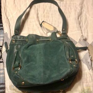 Green stylish purse